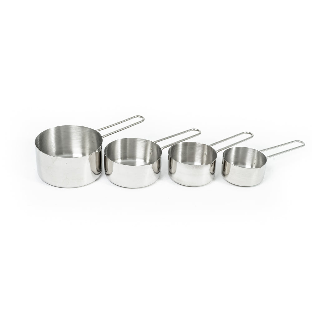 Adcraft Measuring Cup Set,  Stainless Steel