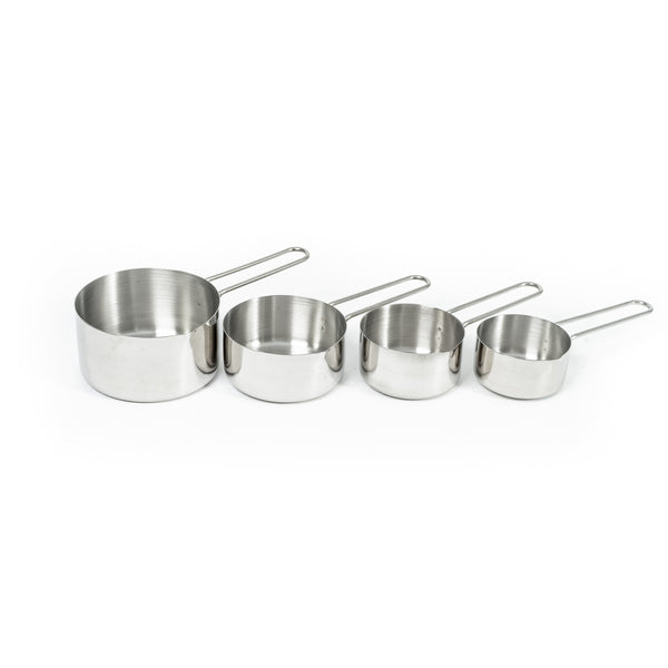 Adcraft Measuring Cup Set,  Stainless Steel