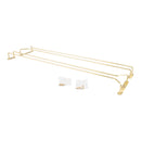 Adcraft Brass Wire Glass Hanger 24"