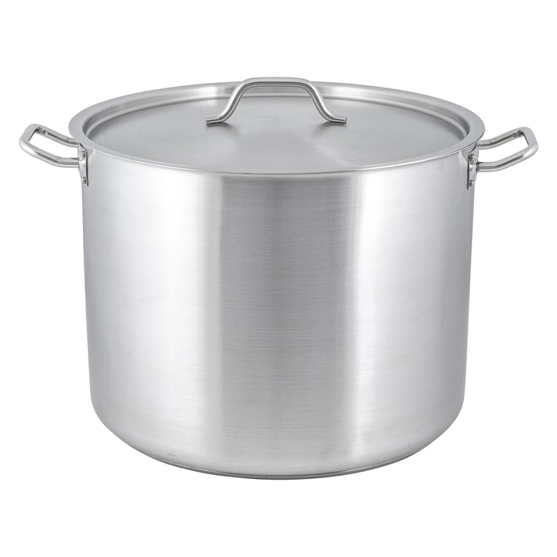 Adcraft Titan Induction Stock Pot with Cover 60 quart