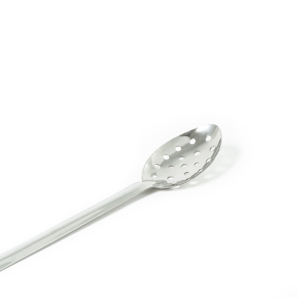 Adcraft Perforated Spoon, 15 Inch, Stainless Steel