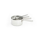 Adcraft Measuring Cup Set,  Stainless Steel