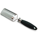 Adcraft Get-A-Grip Cheese Grater with Santoprene Handle, in Stainless Steel/Black