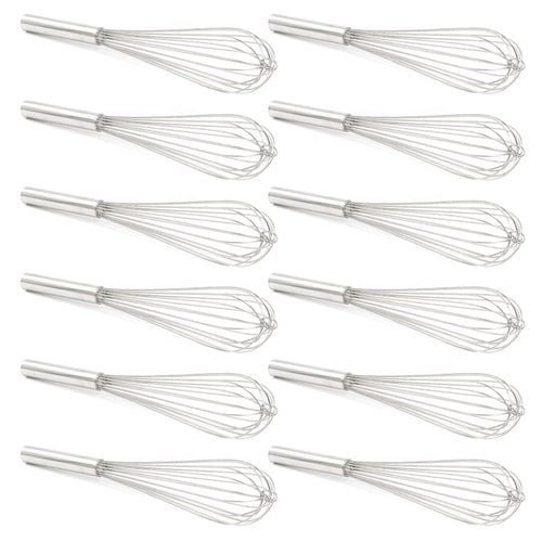 Adcraft French Whip, 16", Pack of 12, in Stainless Steel