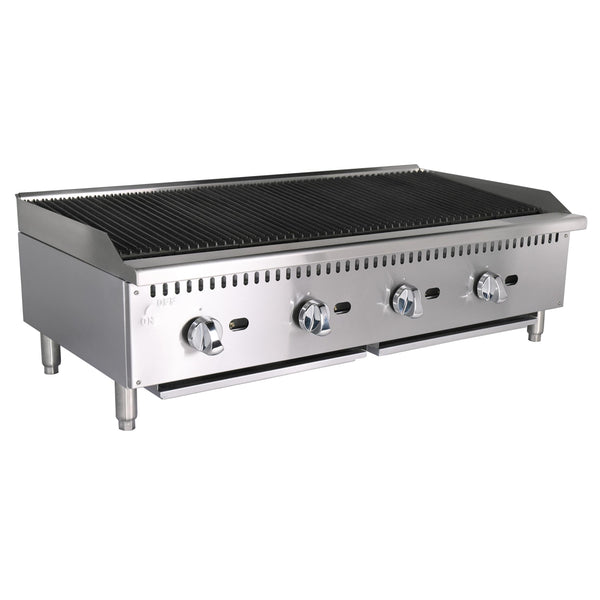 Black Diamond Standard Series Gas Charbroiler, in Stainless Steel