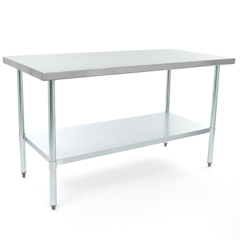 Adcraft Work Table, Stainless Steel