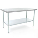 Adcraft Work Table, 30" x 60" x 35”, in Stainless Steel (WT-3060-E)