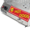 Adcraft Hot Dog Steamer, in Stainless Steel (HDS-1300W/100)