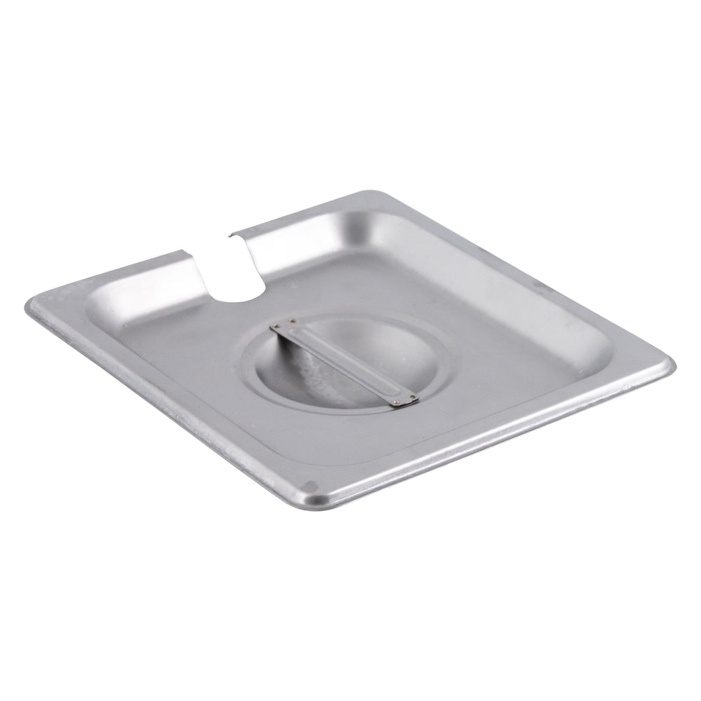 Adcraft CST-S/SL Cover, Sixth Size, Slotted, Stainless Steel