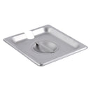 Adcraft CST-S/SL Cover, Sixth Size, Slotted, Stainless Steel