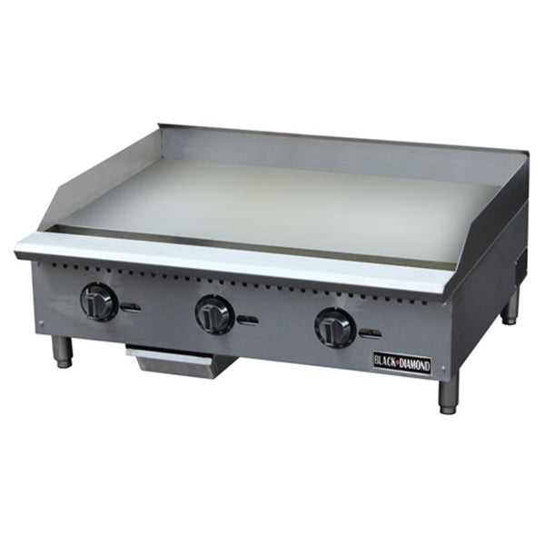 Black Diamond Thermostatic Gas Griddle 36"