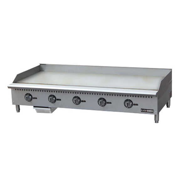 Black Diamond Thermostatic Gas Griddle 60"