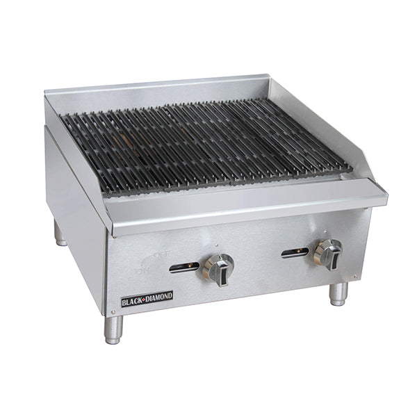 Black Diamond Standard Series Gas Charbroiler 24"