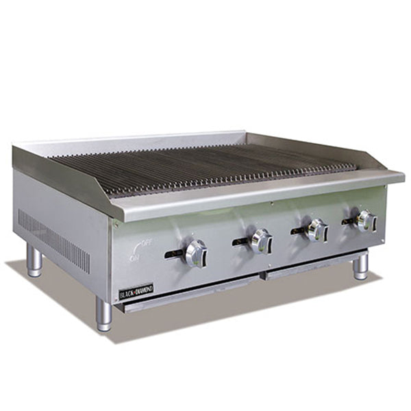 Black Diamond Standard Series Gas Charbroiler 48"