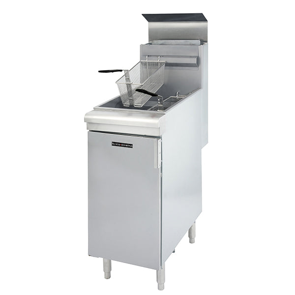 Black Diamond 120K BTU Gas Deep Fryer NG