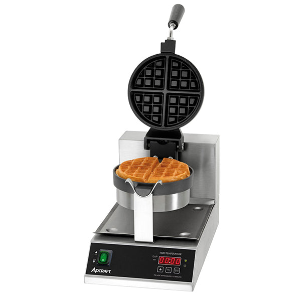 Adcraft Belgian Waffle Maker 7" Round