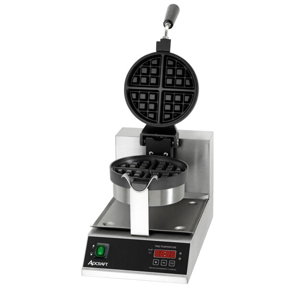 Adcraft Belgian Waffle Maker 7" Round