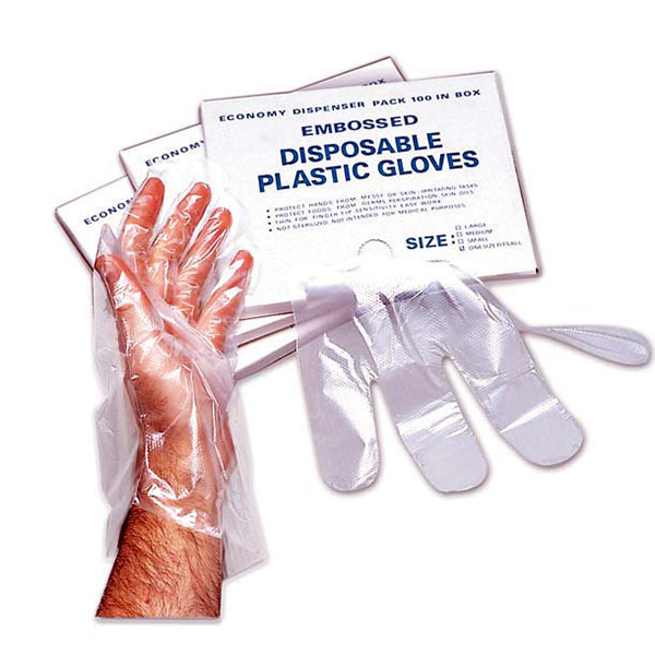 Adcraft Disposable Vinyl Gloves