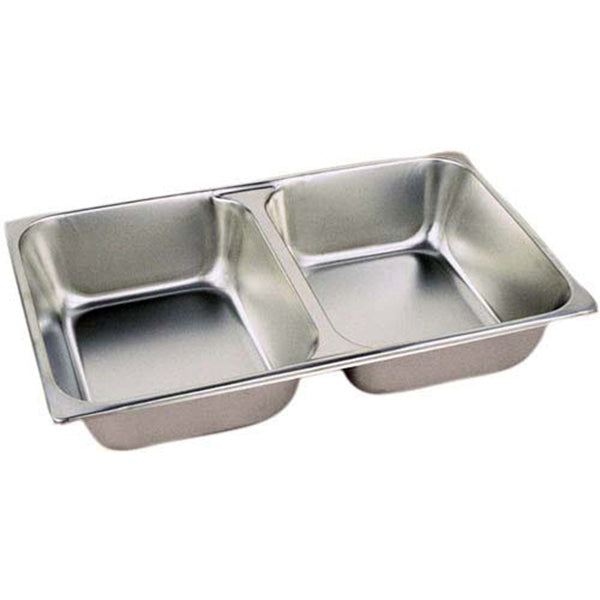 Adcraft Divided Food Pan