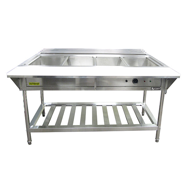 Adcraft 4 Bay Waterbath Steam Table