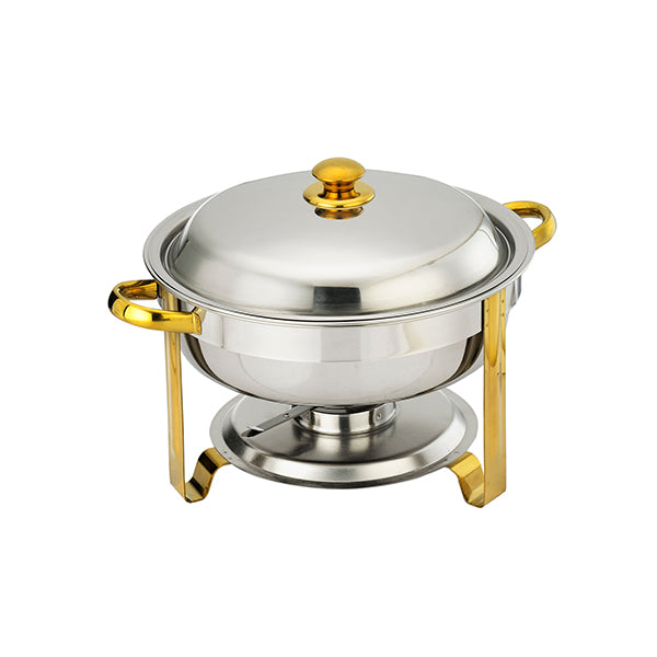 Adcraft Gold Royale Chafer 4qt. round