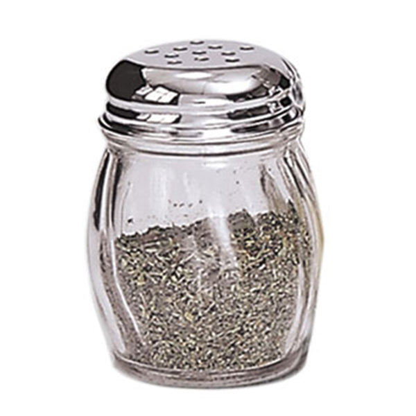 Adcraft Glass Cheese/Spice Shaker  perforated