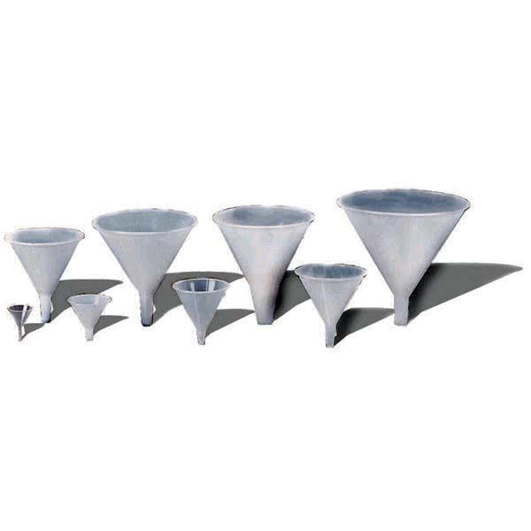 Adcraft Boilable Plastic Funnels 5-1/4" diameter