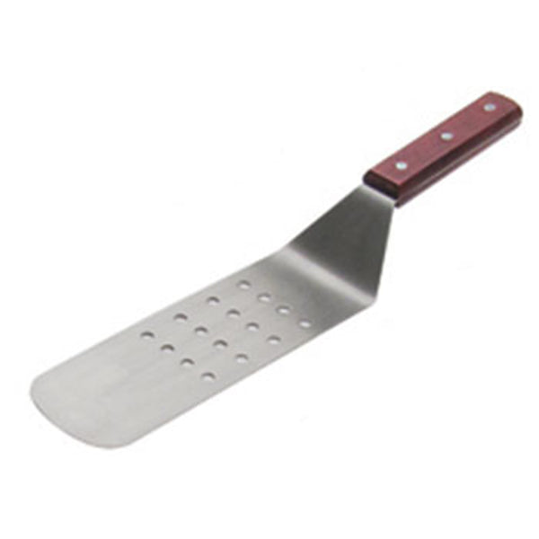 Adcraft Wood Handle Turner 14" perforated blade