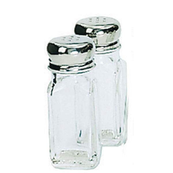 Adcraft Glass Salt and Pepper Shaker