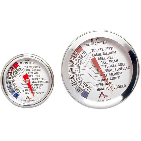 Adcraft Meat Thermometer 3" diam. dial