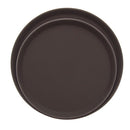 Adcraft Fiberglass Non-Skid Serving Tray 16" Round Brown