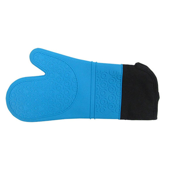 Adcraft Oven Mitt Silicone 14" Blue