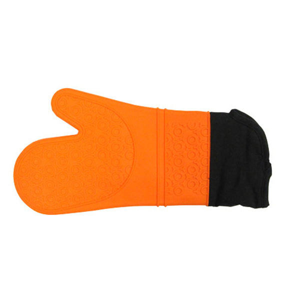 Adcraft Oven Mitt Silicone 14" Orange