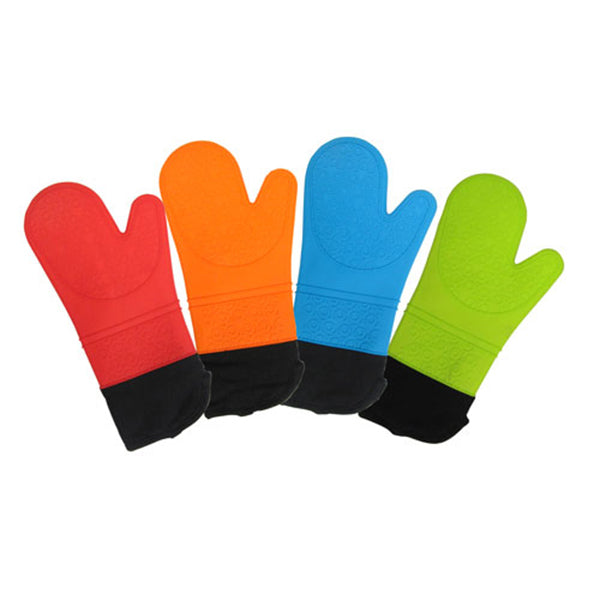 Adcraft Oven Mitt Silicone 14" Orange