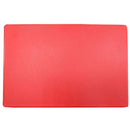 Adcraft High Density Cutting Board 15" x 20" x 1/2" - Red