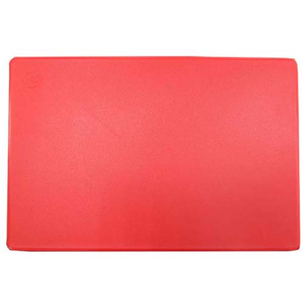 Adcraft High Density Cutting Board 18" x 24" x 1/2" - Red