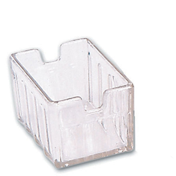 Adcraft Sugar Packet Holder- clear SAN plastic