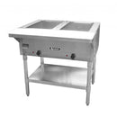 Adcraft 2 Bay Steam Table, 120V, in Stainless Steel (ST-120/2)