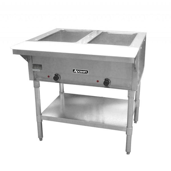 Adcraft 2 Bay Steam Table