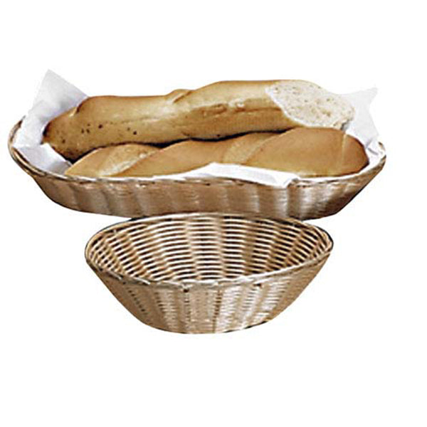 Adcraft Bread Basket 9" diam. x 2-1/2" deep