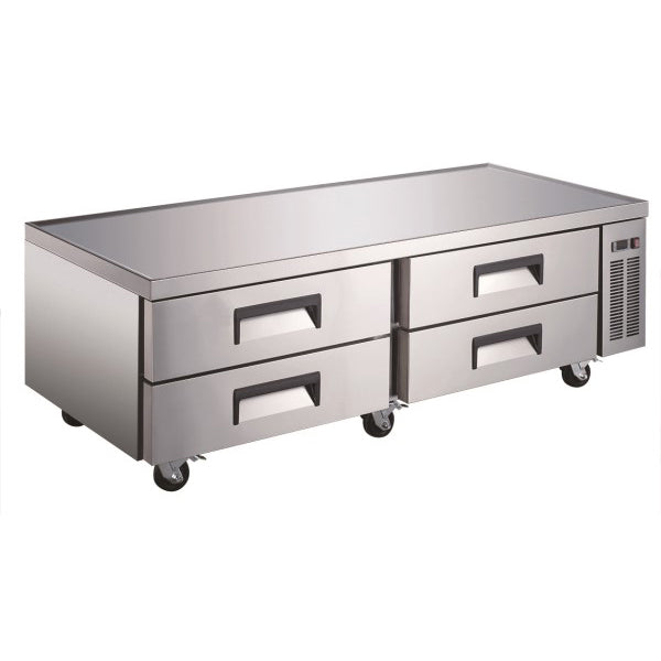 U-Star Refrigerated Chef Base - 72", 4 Drawers