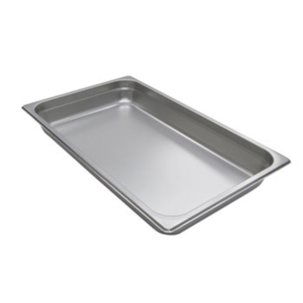 Adcraft Steam Table Pan Full size, 22 gauge, 20-3/4" x 12-3/4" x 2-1/2" deep