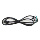 Power Cord and Strain Relief for Heated Display