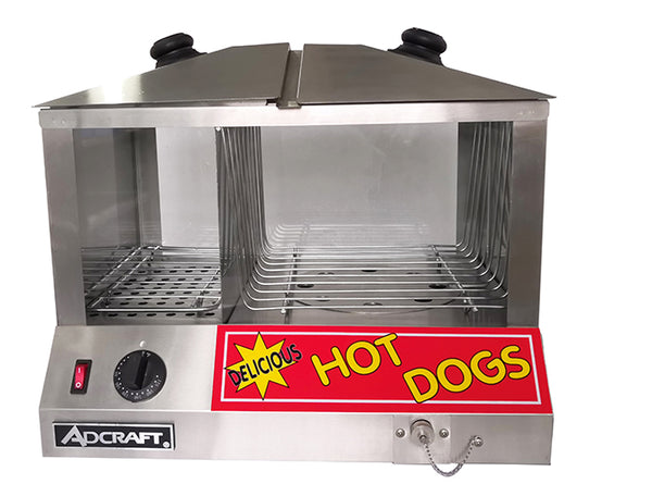 Adcraft Hot Dog Steamer