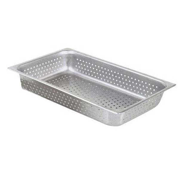 Adcraft Perforated Pan 1-1/4" depth