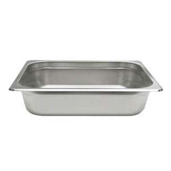 Adcraft Steam Table Pan Quarter size, 22 gauge, 10-5/6" x 6-5/16" x 2-1/2" deep