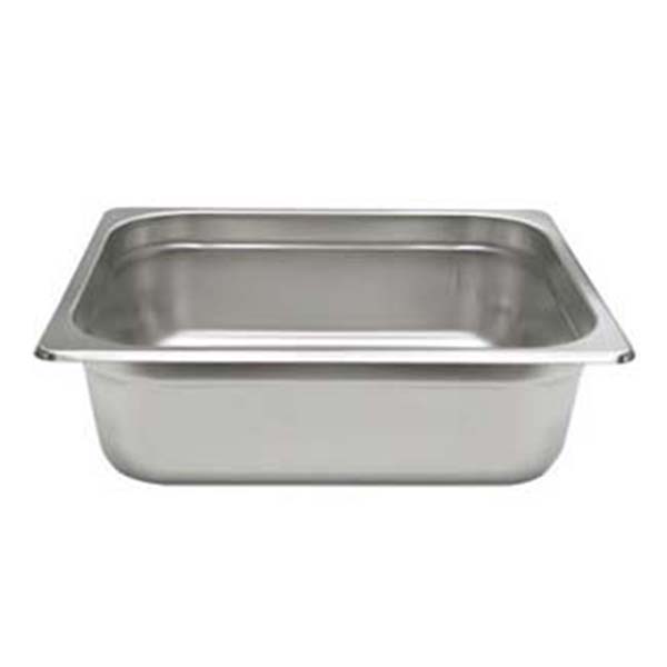 Adcraft Steam Table Pan Quarter size, 22 gauge, 10-5/6" x 6-5/16" x 4" deep