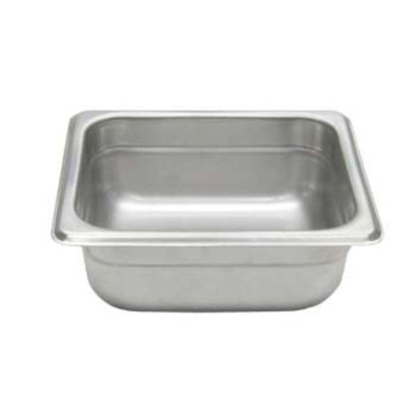 Adcraft Steam Table Pan Six size, 22 gauge, 6-7/8" 6-5/16" x 2-1/2" deep