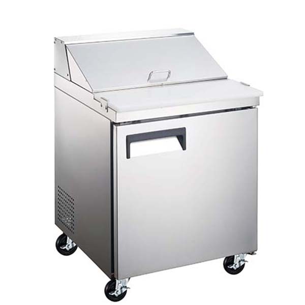 U-Star Refrigerated Salad/Sandwich Prep Table - 1 Door, 27"